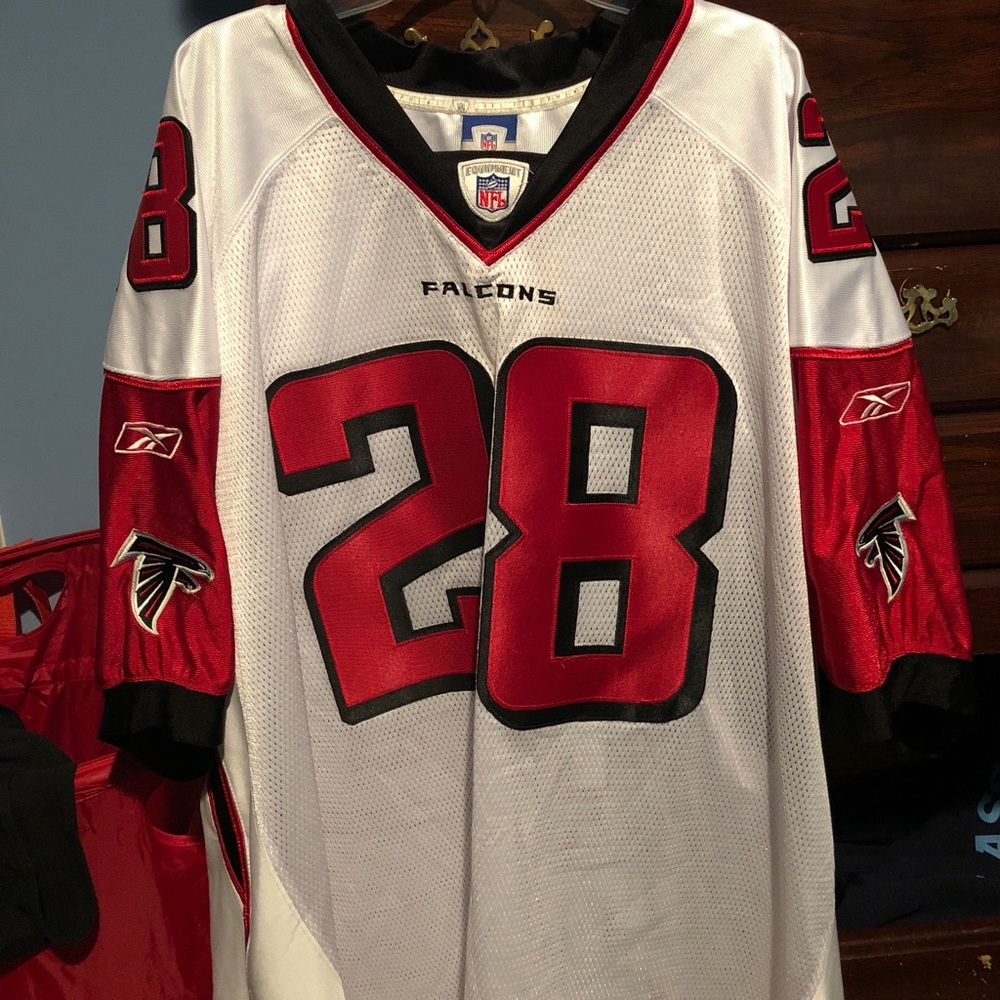 NFL Atlanta Falcons Warrick Dunn #28 Jersey